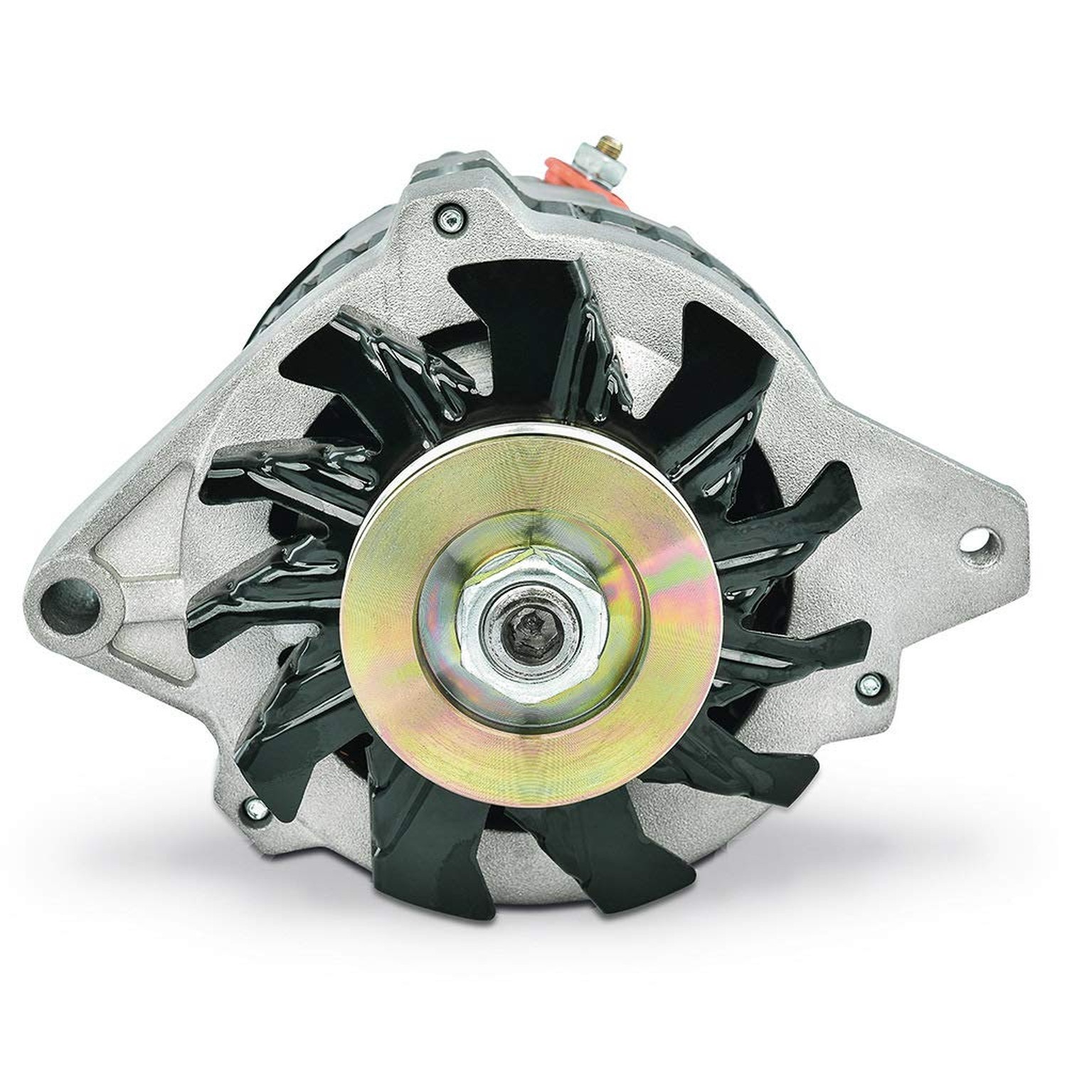 PFM Alternator, CS130, 160 amp, 12V, 1-Wire, Single V-Belt Pulley, Straight M…