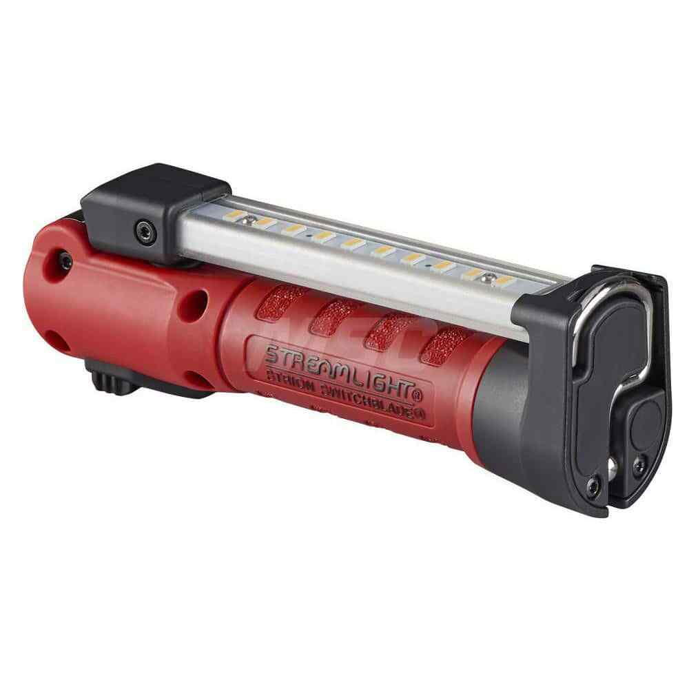 Streamlight 74850 Red NylonFlashlight: LED, 5 hr Max Run Time, 3 Light Modes