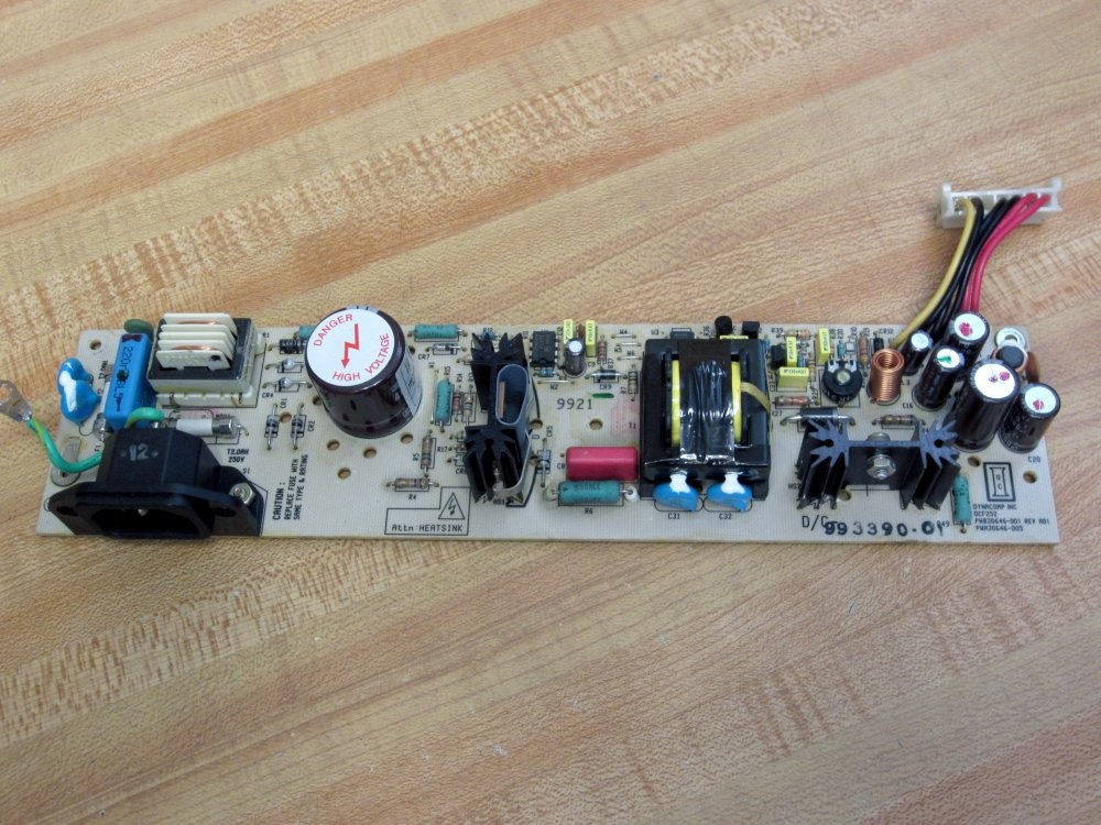 DynaComp DCF252 Power Supply Board PWB30646-001