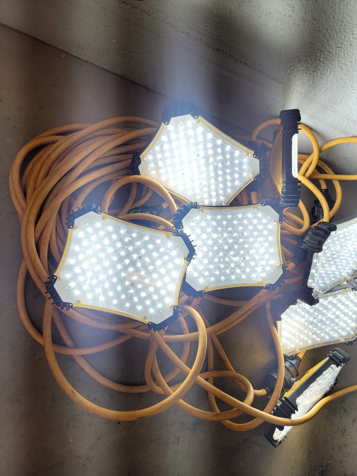 CEP 97132 9000lm Temporary Job Site Light Stringer 50 Ft