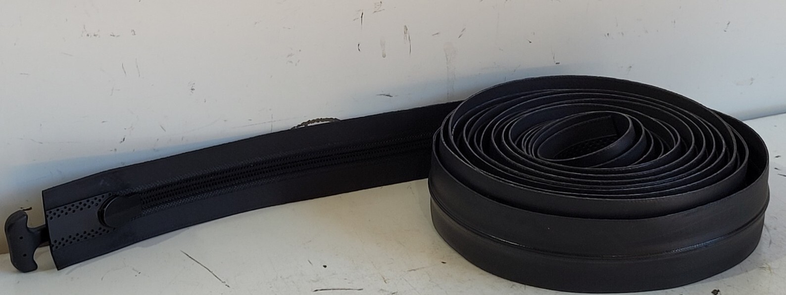 Rubber Air Tight 290cm Zipper Closed End Waterproof