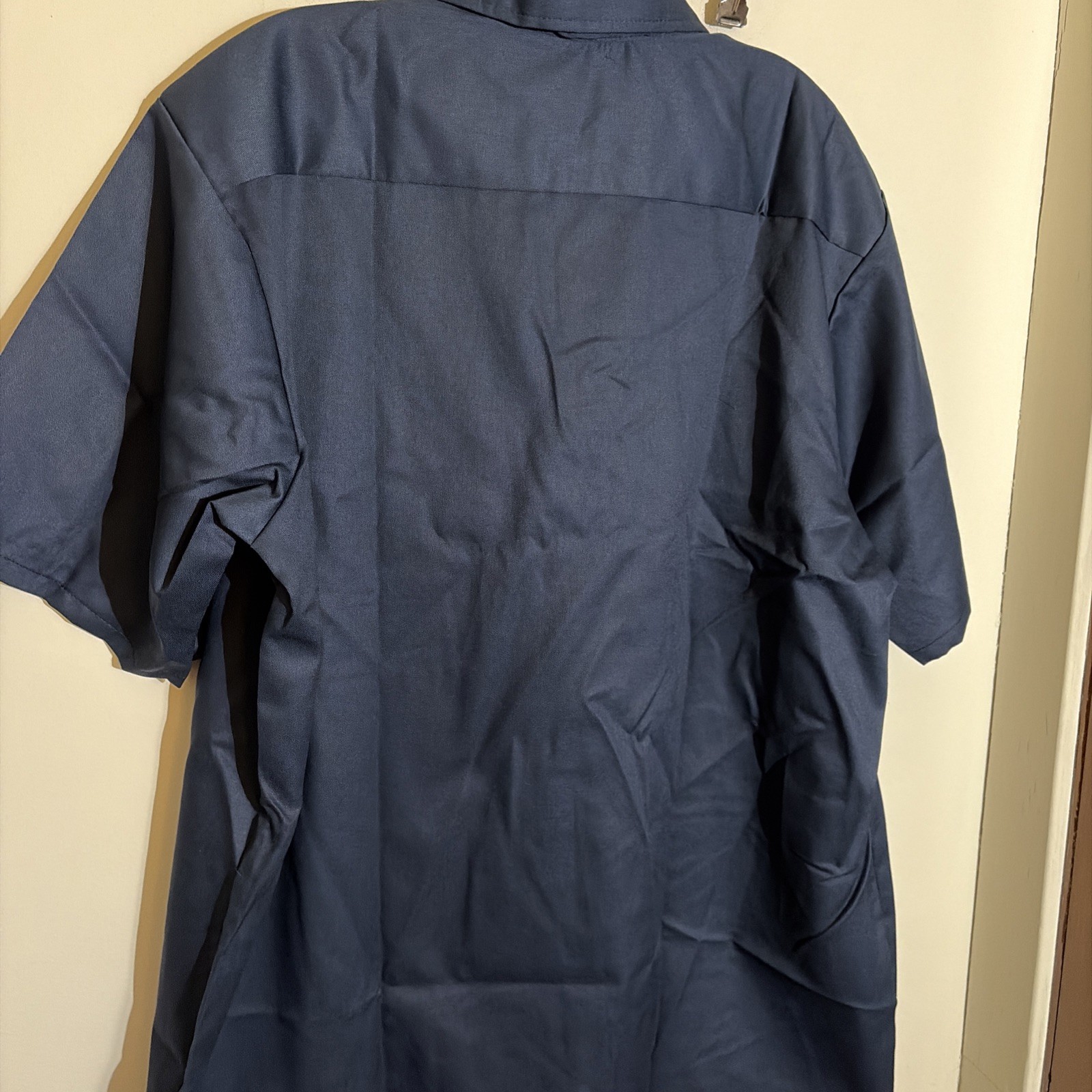 Red Cap Work Shirt Men’s Blue Size XL Short Sleeves I
