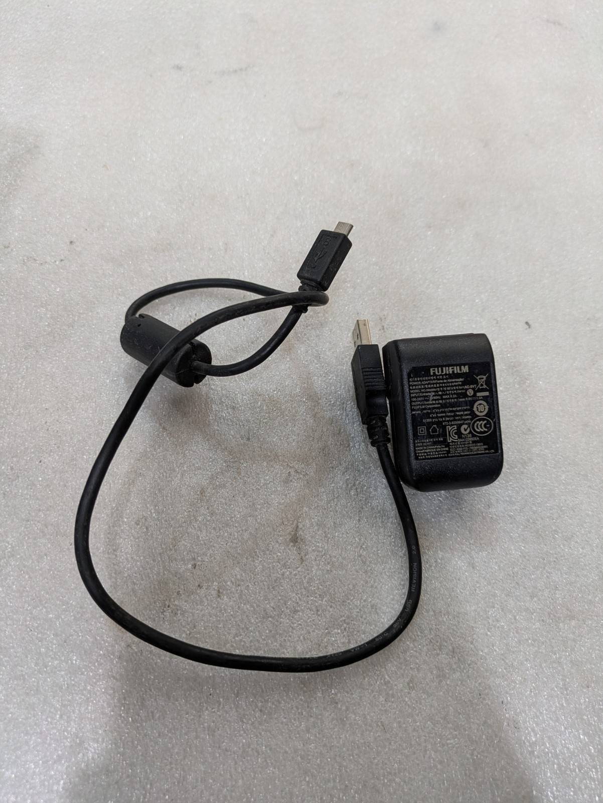 Fujifilm AC-5VT Power Adapter 0.2A with Technics-GP TEU-001M 2.5A 125V