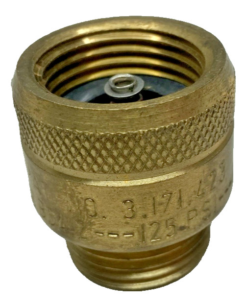 Missing Set Screw Watts No. 8 3/4″ Vacuum Breaker Hose Connection, 125psi 180° F