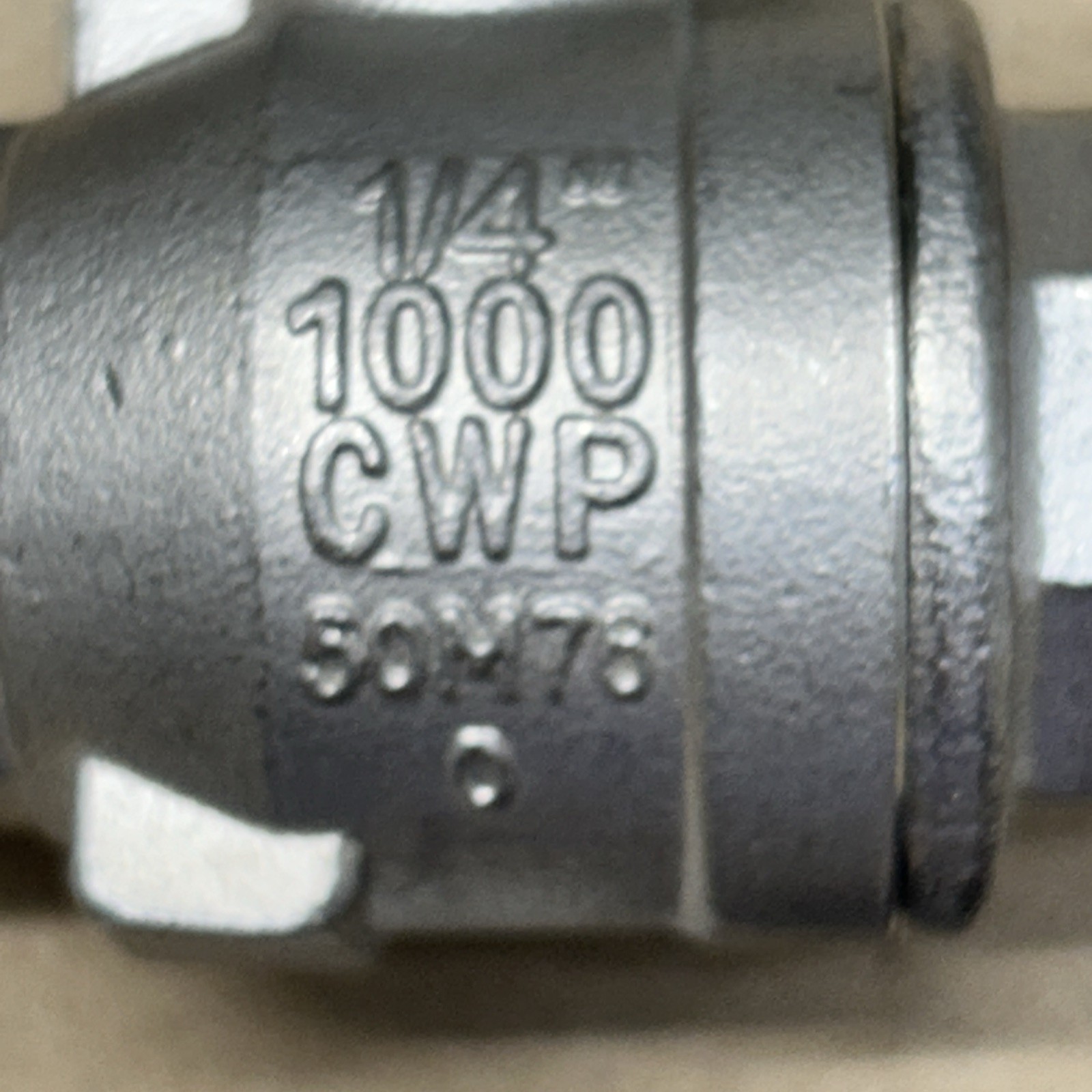 SHARPE CF8M 201 1/4″ 1000 CWP NNB Fast Shipping! + Warranty