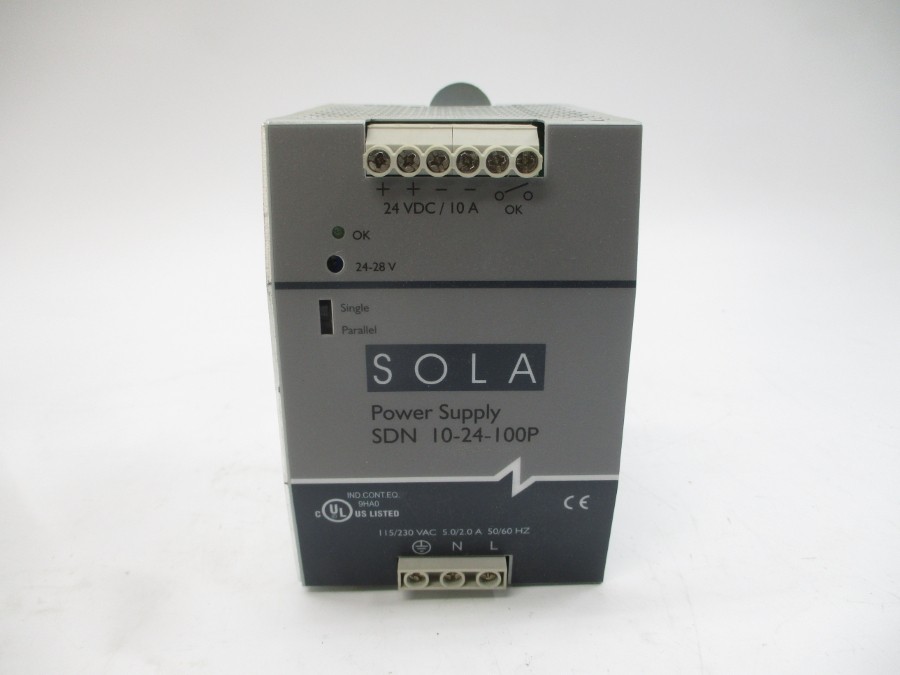 SOLA SDN10-24-100P 115/230VAC 5.0/2.0A NSMP