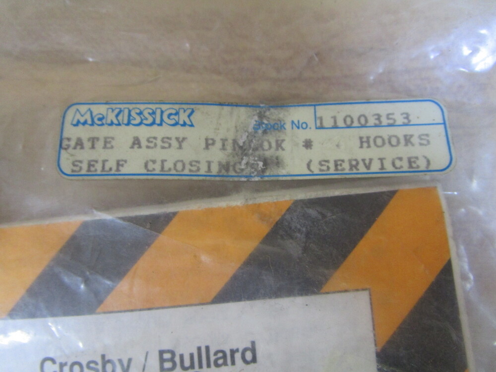 Crosby 1100353 Bullard Pin-Lok Gate Assembly