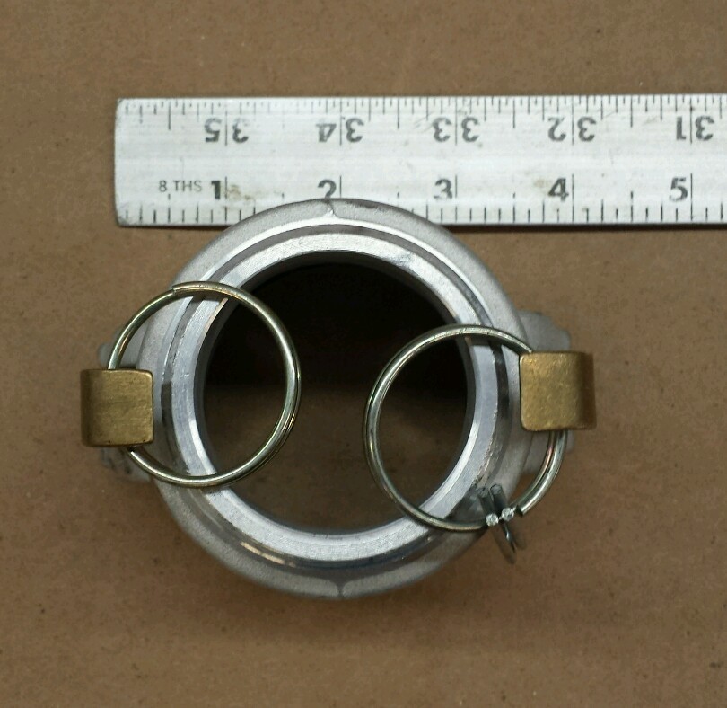 Grainger 3LX96A Straight Adapter Pipe to Tube 3/4′ Inch Coupler