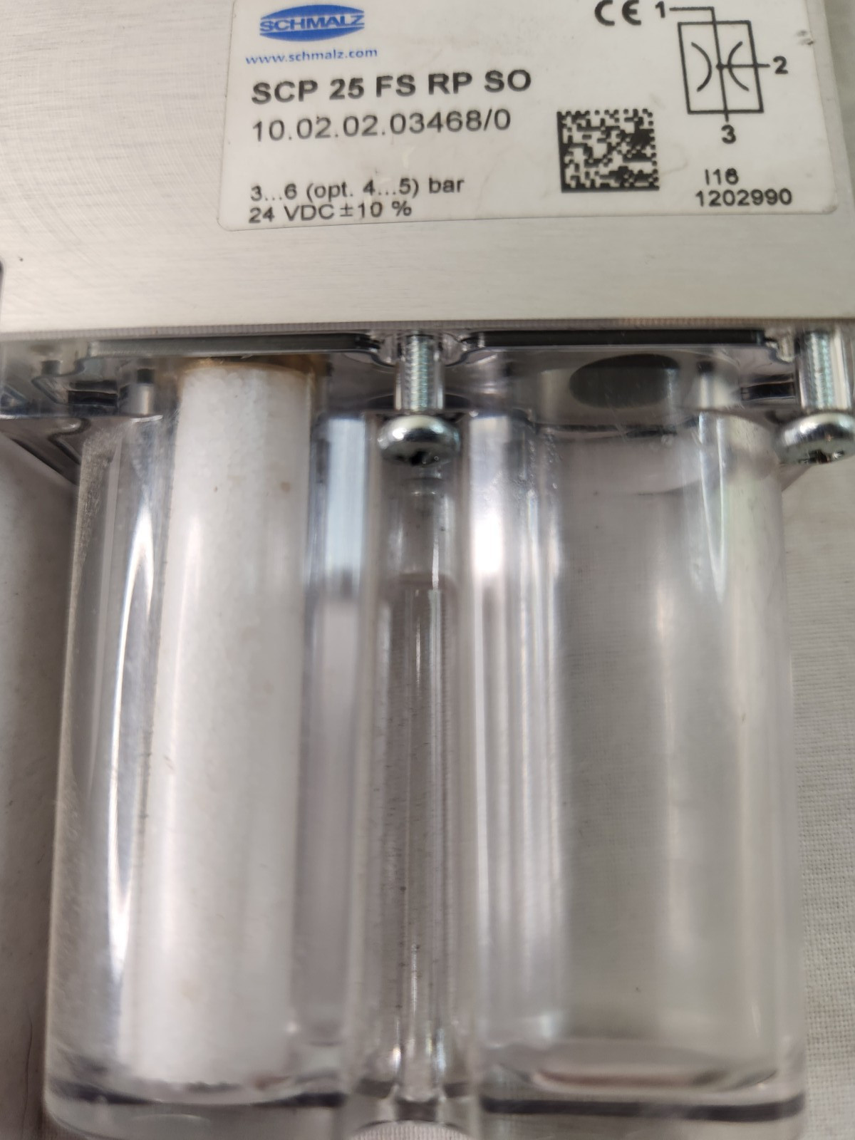 Schmalz SCP 25 FS RP SO Compact Ejector No Package