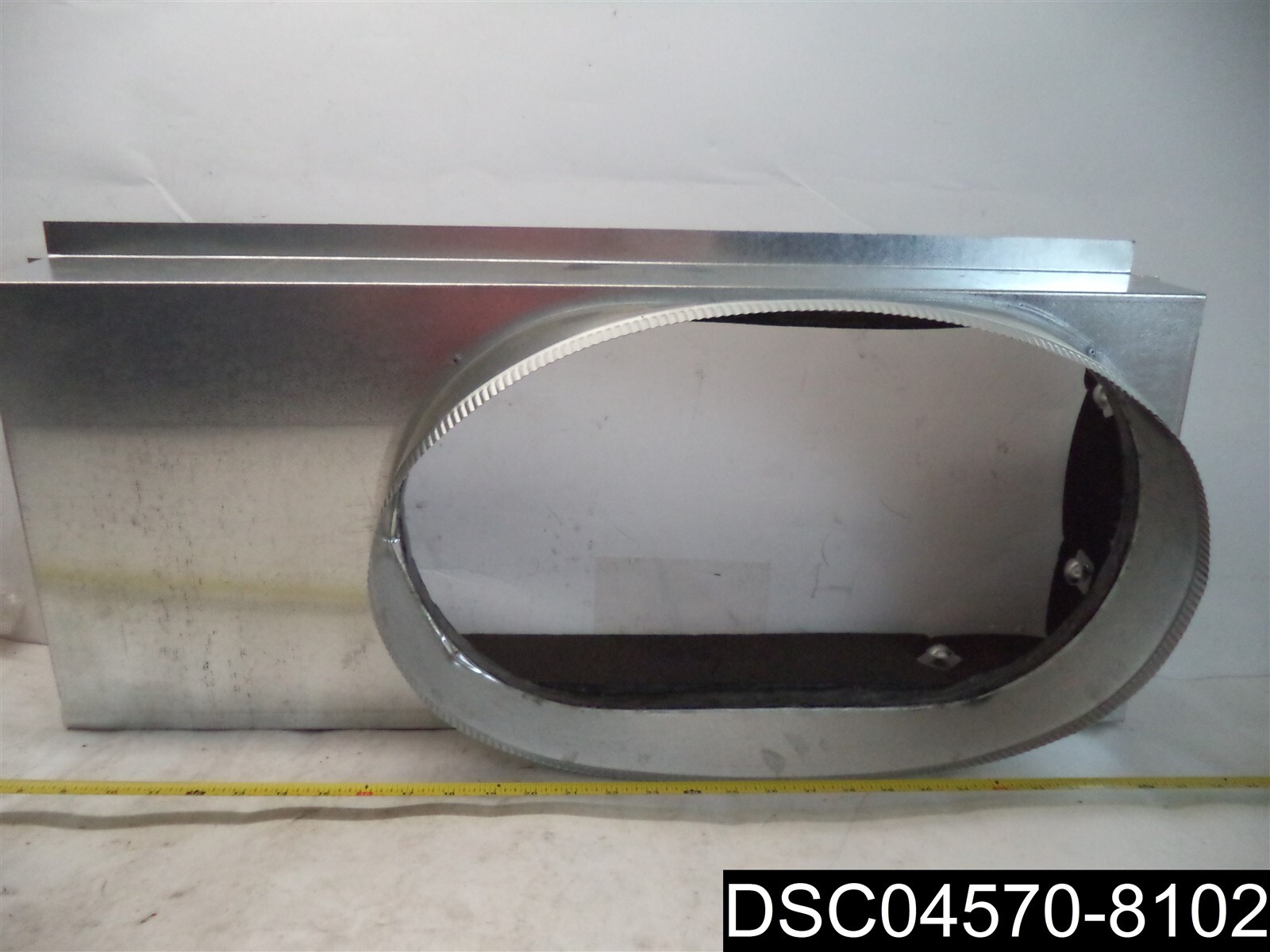 Concent.flex 0817-5374-00010, OVAL SUPPLY & RETURN CONCENTRIC TRANSITION