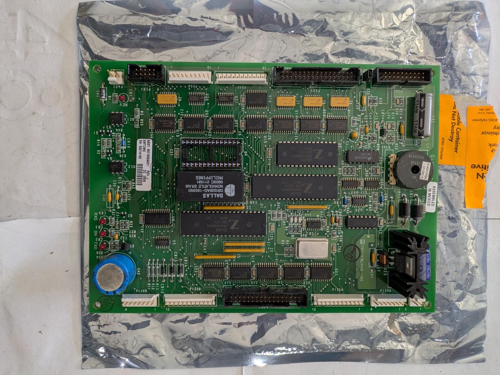Gilbarco M01598A001 Encore 300 Pump Controller Board
