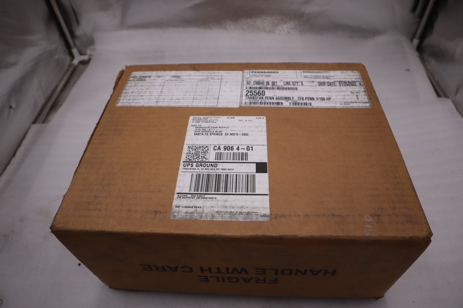 Penn Barry Motors 25560 Zephyr Transfan Room To Room Fan – STOCK 3441CC