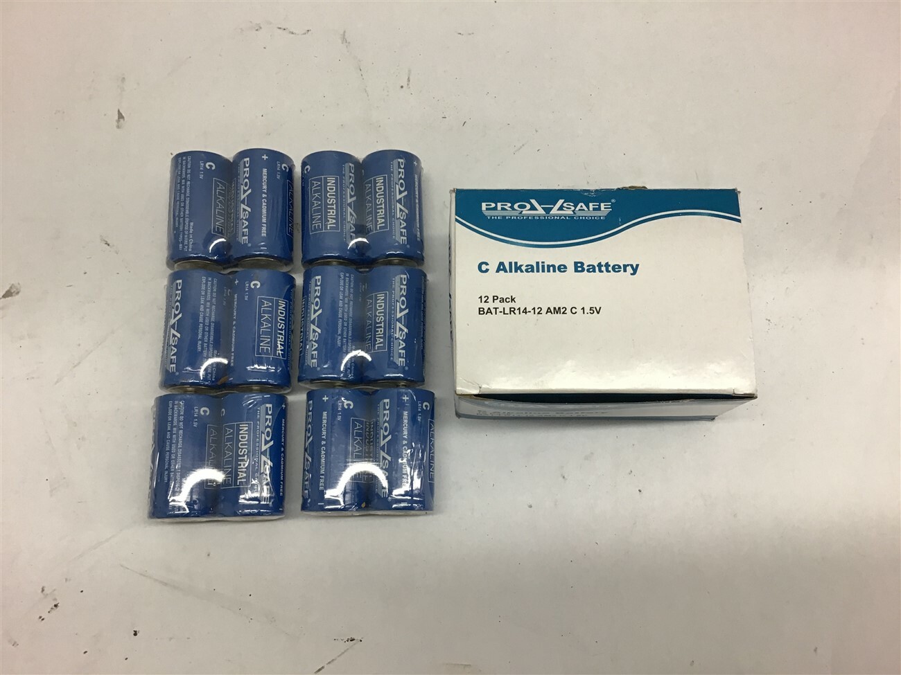 Pro-Safe C Alkaline Battery–Lot of 24