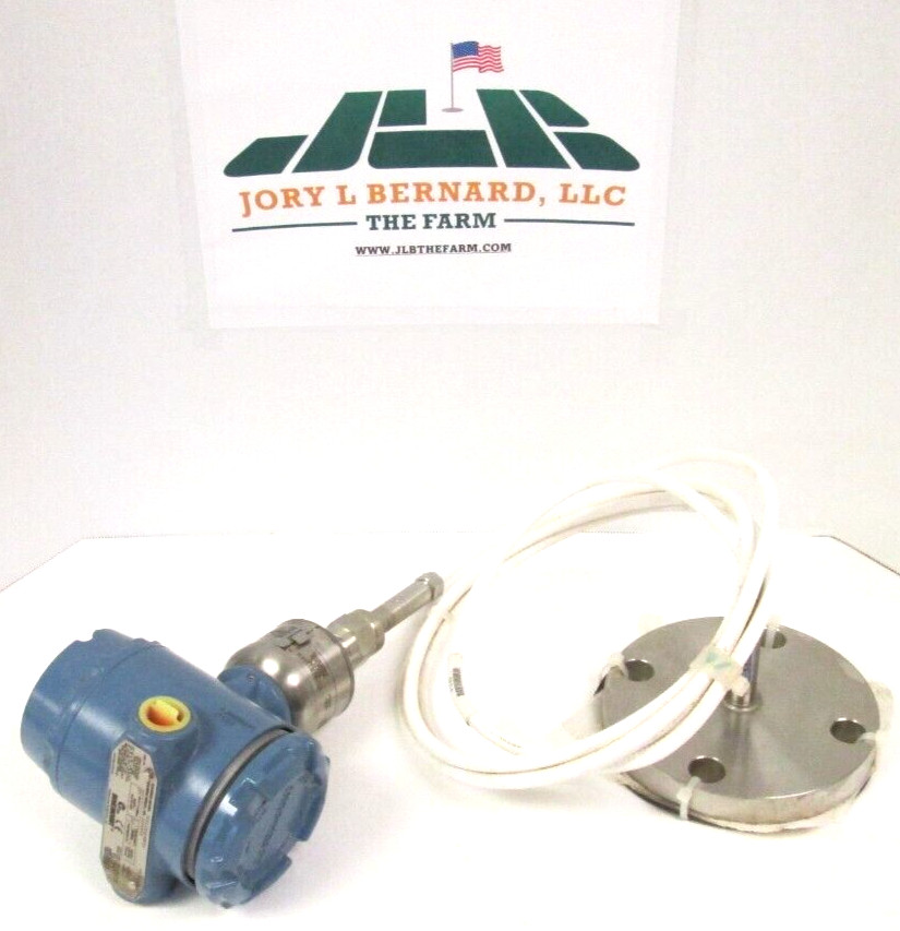 ROSEMOUNT TRANSMITTER, 3051S2TG3A2B11A1AB4M5T1K5, W/ 2″ 150 316 SST FLANGES, WS