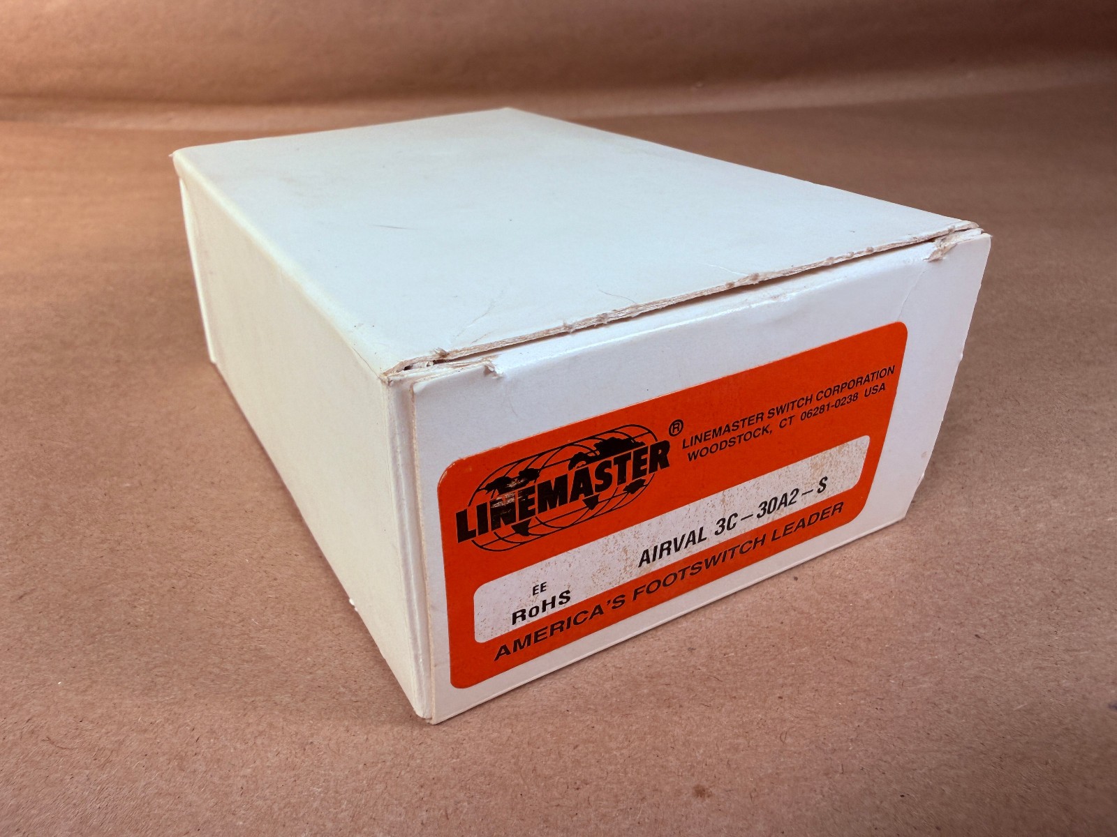 LINEMASTER 3C-30A2-S CLIPPER AIR VAL FOOT PEDAL w/ Box – FREE SHIPPING