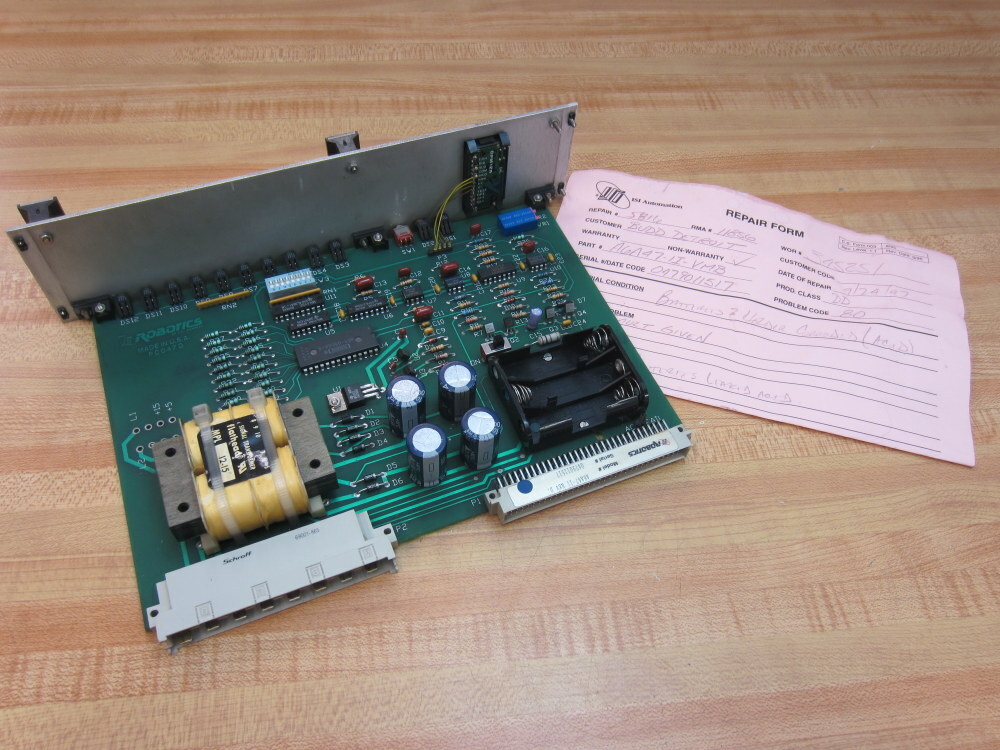 Isi Robotics A6A47-1I Voltage Monitor Board A6A471I Repair # 5816
