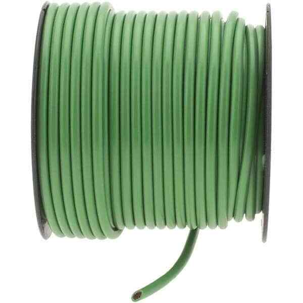 EastPenn C11000 12 AWG, 100′ OAL, Hook Up Wire Green Vinyl Jacket