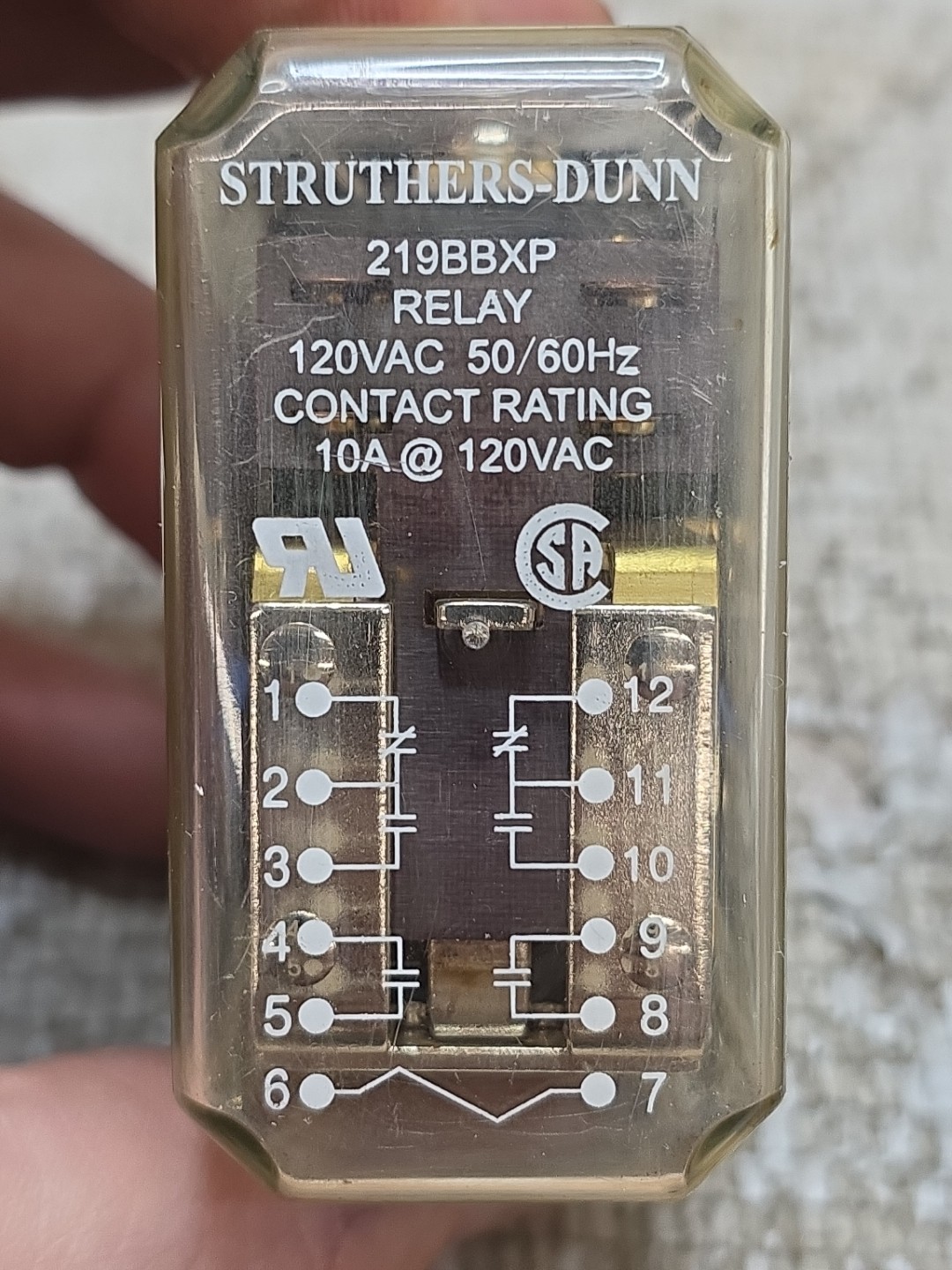 * NEW * Struthers-Dunn 219BBXP Relay NEW IN BOX