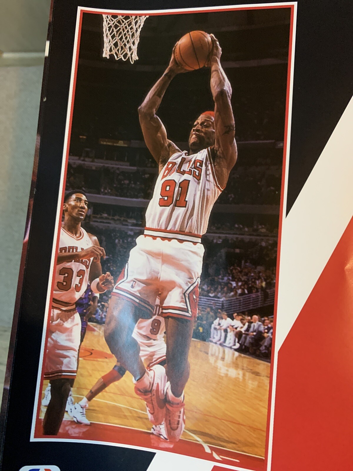 Chicago Bulls 1996 “Winningest Team Ever” Poster Michael Jordan Pippen New B
