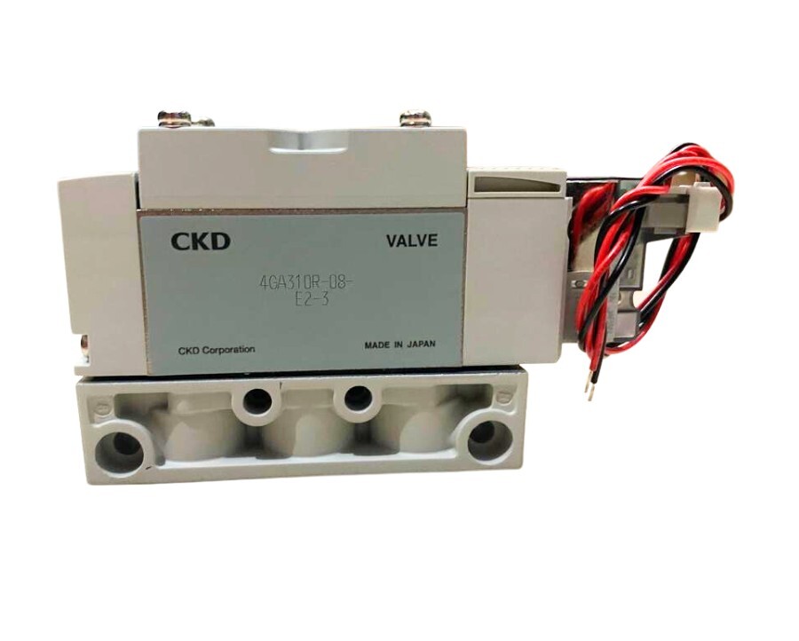 4GA310R-08-E2-3 3, 5-port pilot operated valve CKD