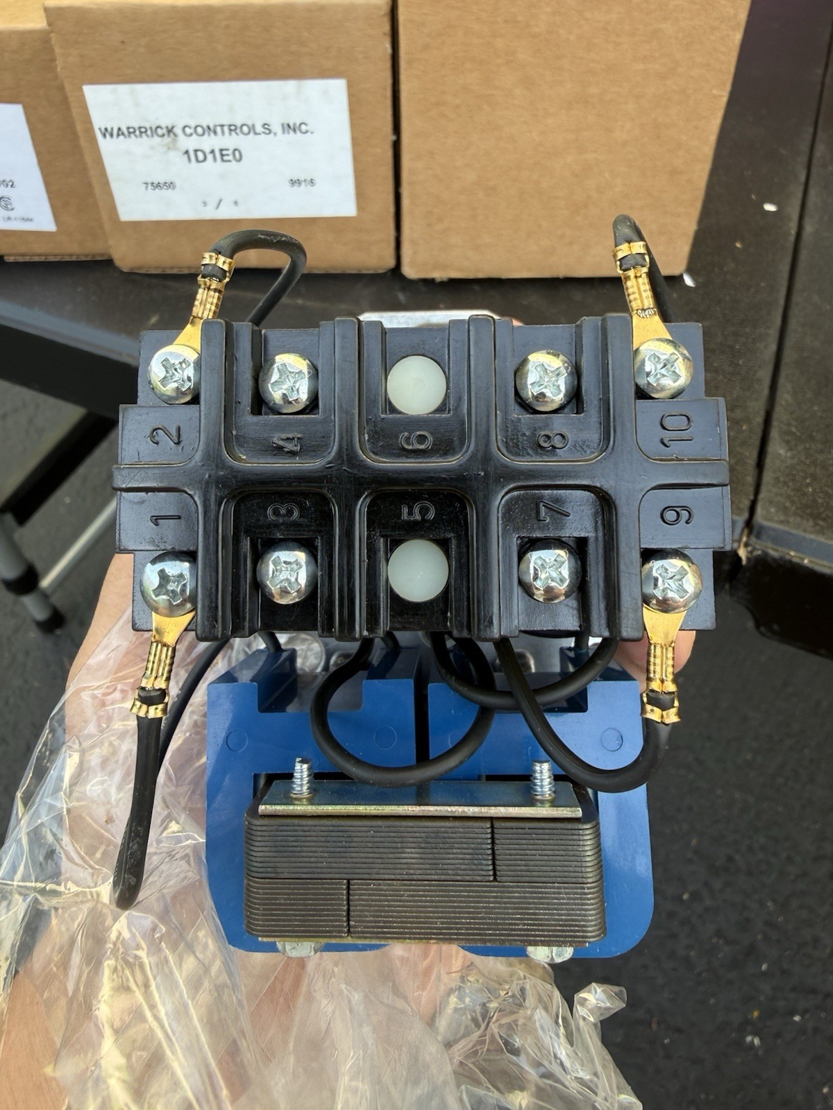 Charles F. Warrick Type 1D1E0 Electrode Relay Control – 115V / 500V Secondary