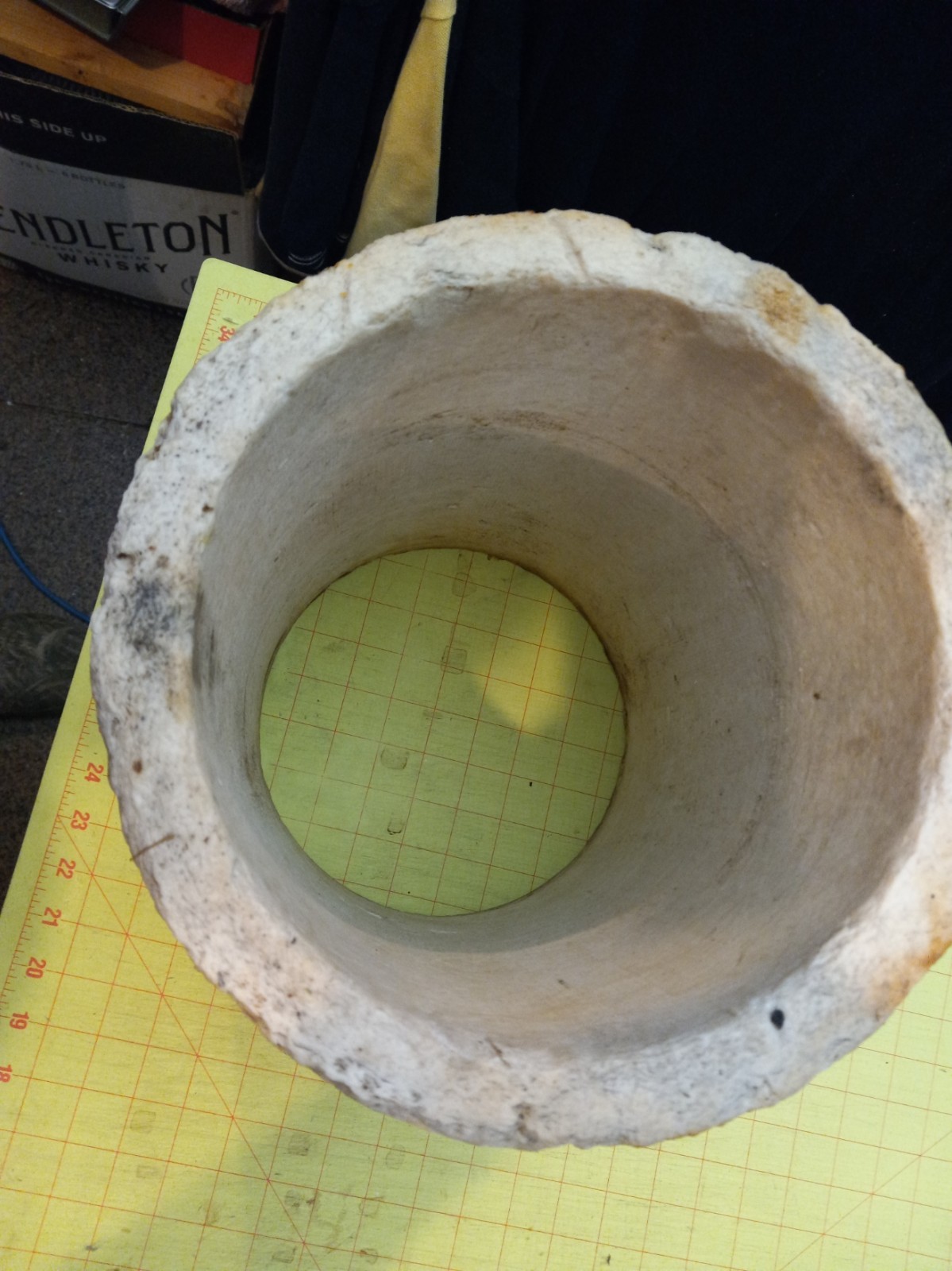 Wall Refractory tube outside dia. 10 ” by 12″ wall thickness 1″