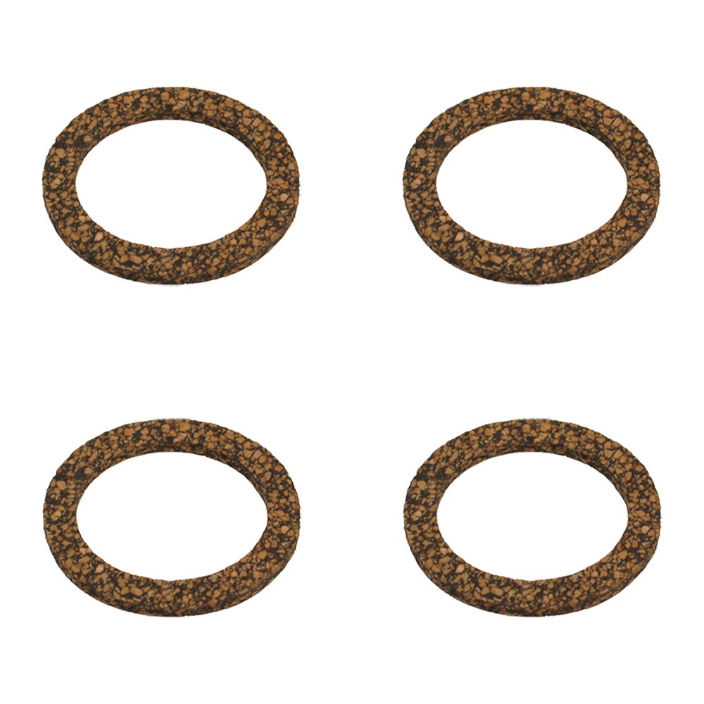 (4) Sediment Bowl Cork Gaskets Fits IH A B BN C 100 200 Fits FARMALL Fits Cub