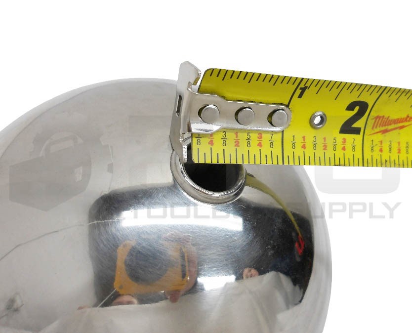 STAINLESS STEEL FLOAT BALL 5 INCHES 5/8ID *READ*
