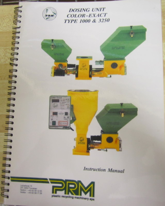PRM 10003250 Instruction Manual