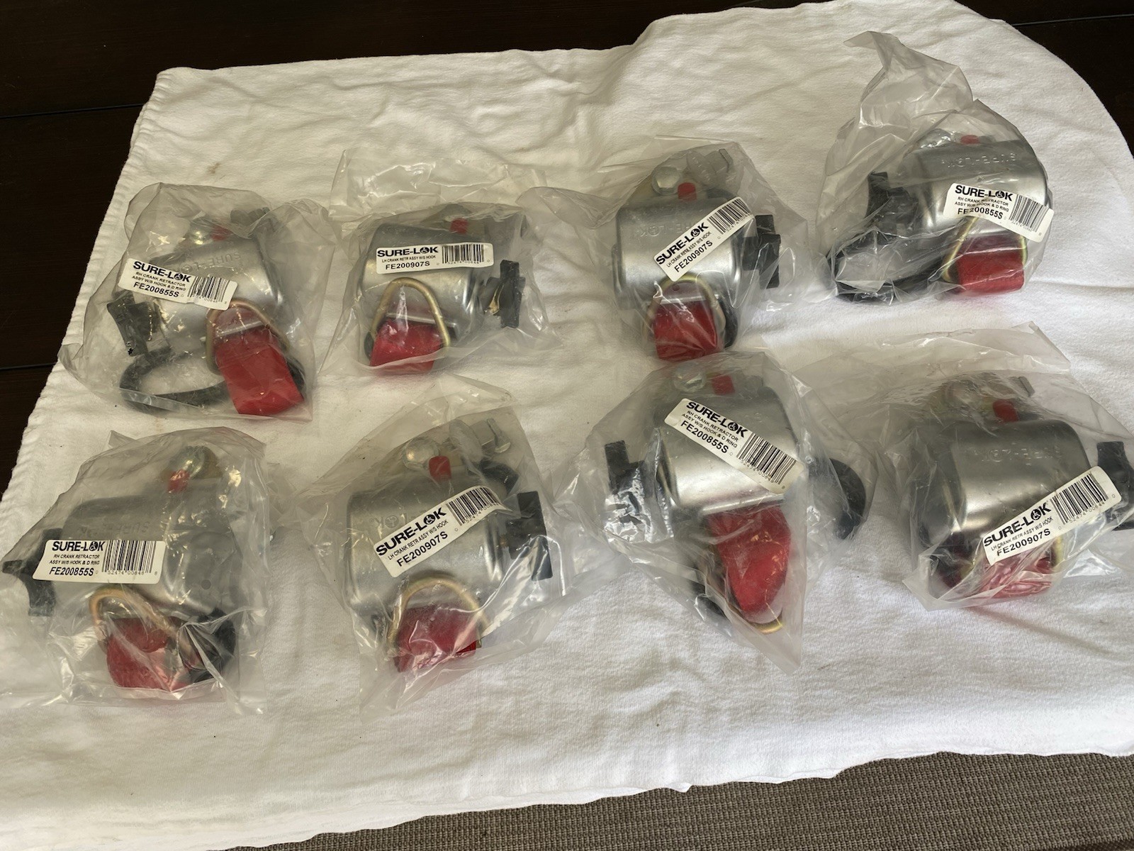 Sure-Lok FE2009075 E-LOK Actuated Actuator Assembly Tube Fitting Parts Lot of 6
