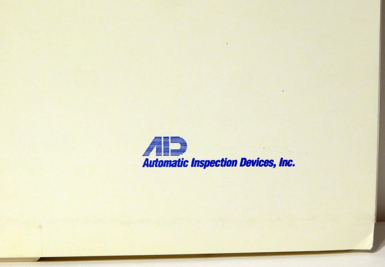 AID Troubleshooting Guide For 80/120mm Compact Disc Inspection Systems
