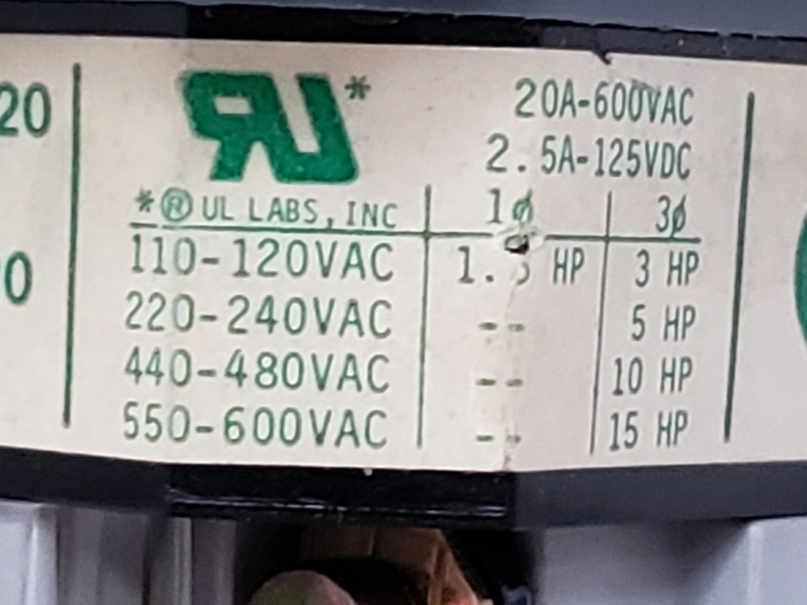 ELECTROSWITCH PR-20-20PZD 1302C8 001 8329 ROTARY CAM SWITCH 4 POS MAINTAINED NNB