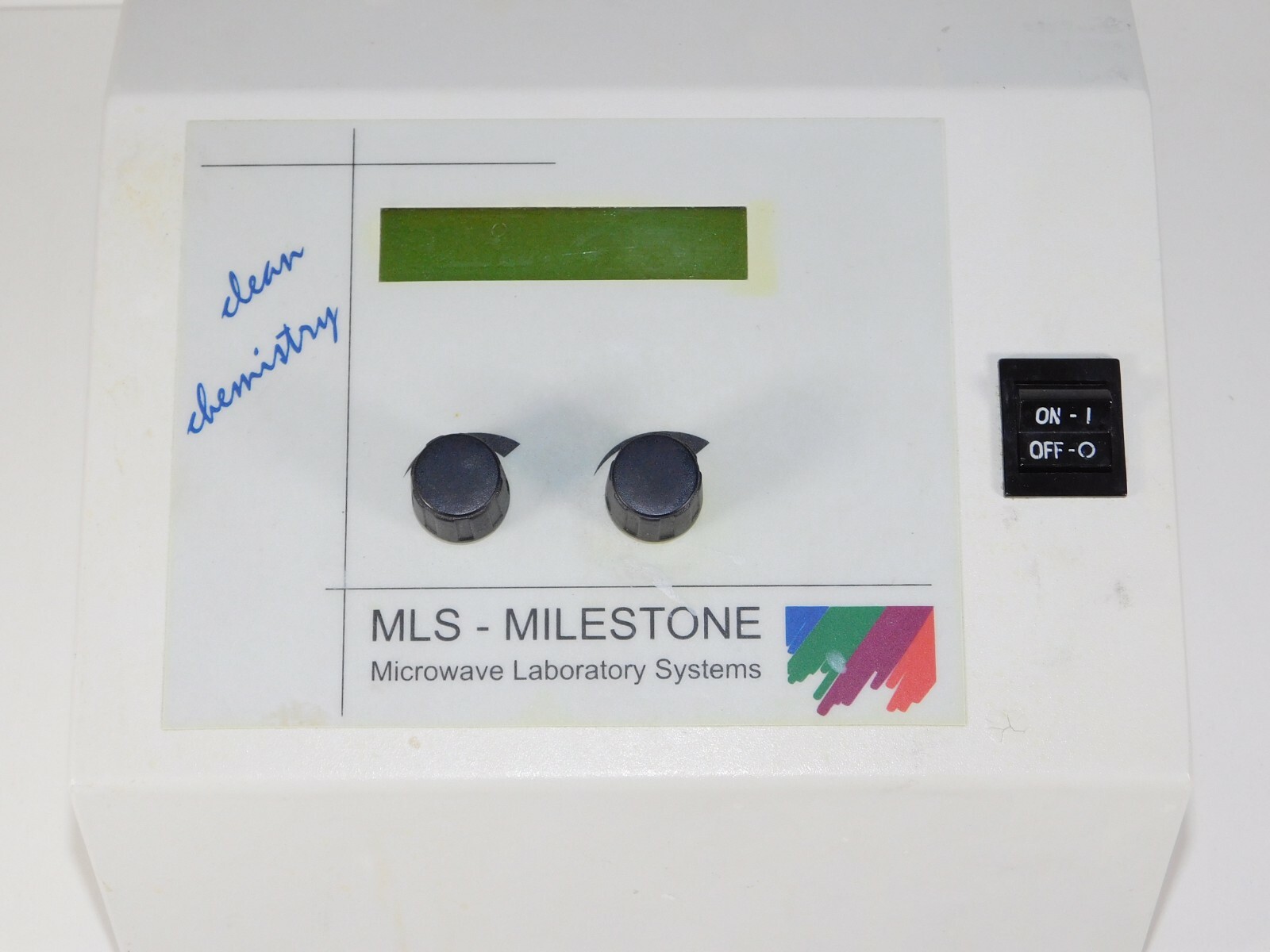 MLS Milestone TraceCLEAN Steam Cleaning Microwave Lab Test System Control Box