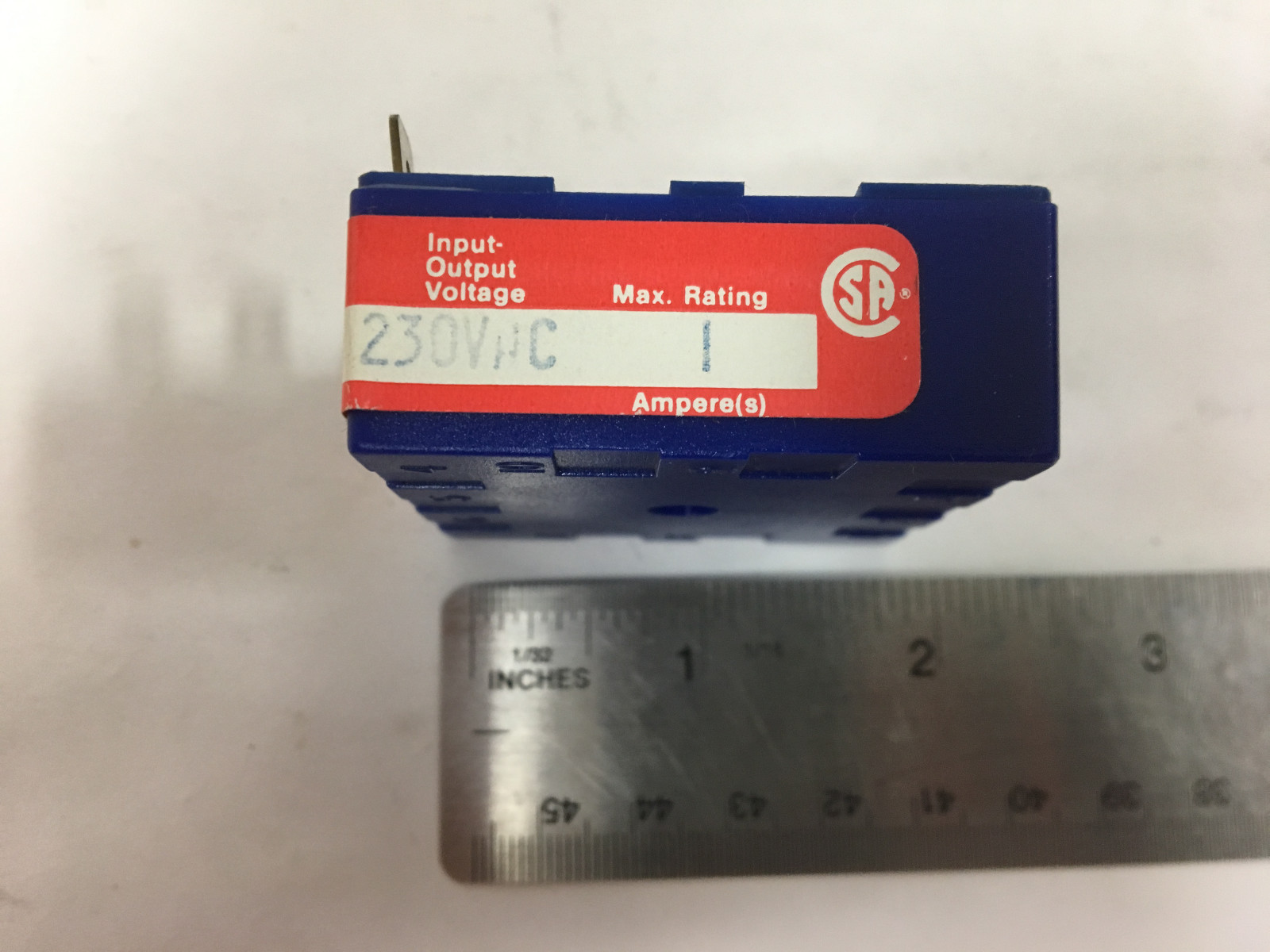 Bock 25260 Thermal Relay 230VAC 9027 F1S6140