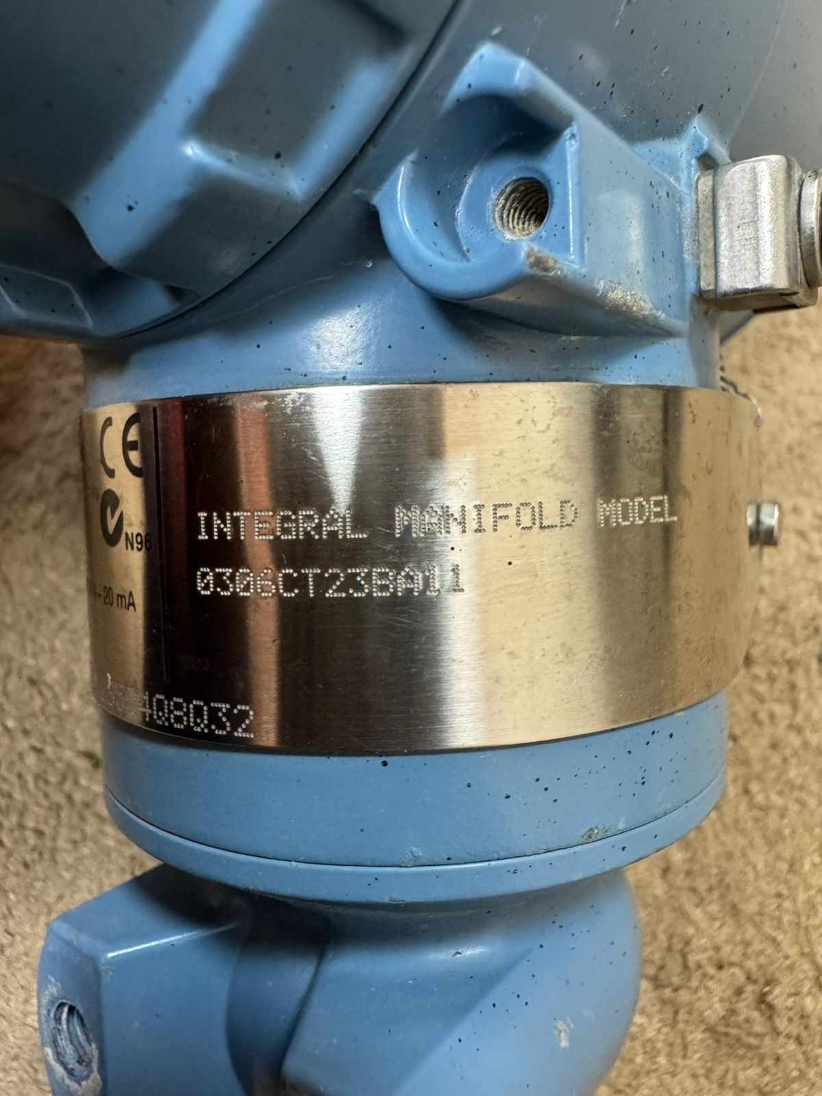 Rosemount / Pressure Transmitter / 3051TG5 / WP 690 BAR / CAL 0-4000 PSI