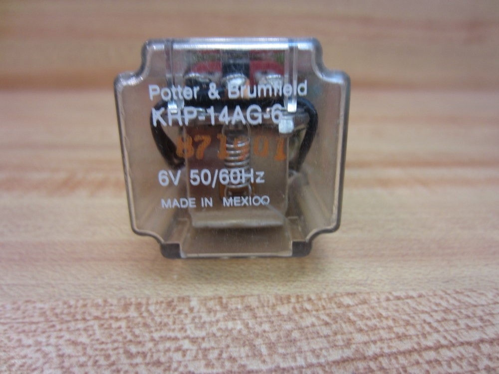 Potter & Brumfield KRP-14AG-6 Relay KRP14AG6