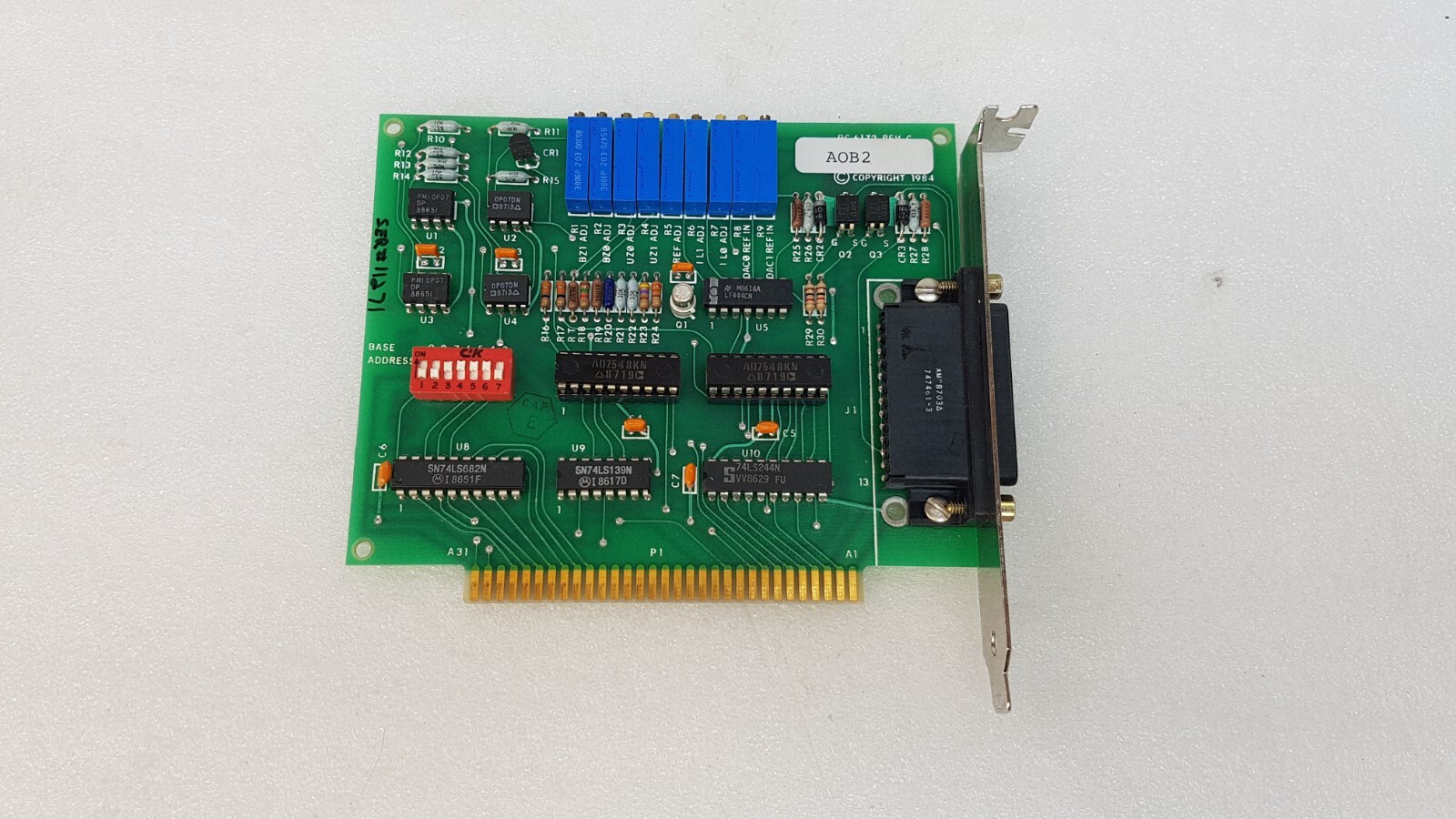MBC MetraByte PC 6172 REV. C