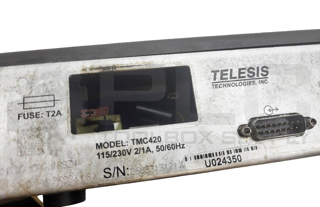 TELESIS TMC420 CONTROLLER PANEL 115-230V 2/1A 50/60HZ *PARTS ONLY*
