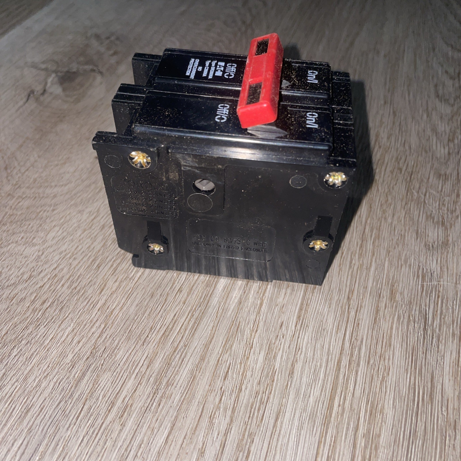 Eaton Cutler Hammer BR260NA 2 Pole 60 Amp Molded Case Circuit Breaker