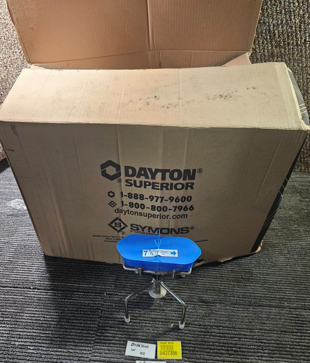 (QTY 20) Dayton Superior T110 Superior Lift Inserts 7-1/2″ Panel Thickness