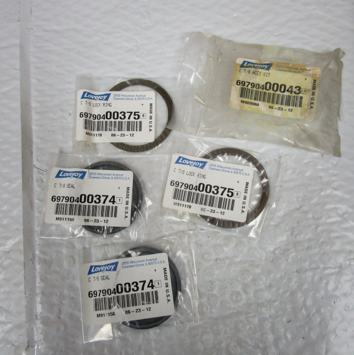 Lovejoy C/78 Accessory Kit 69790400043