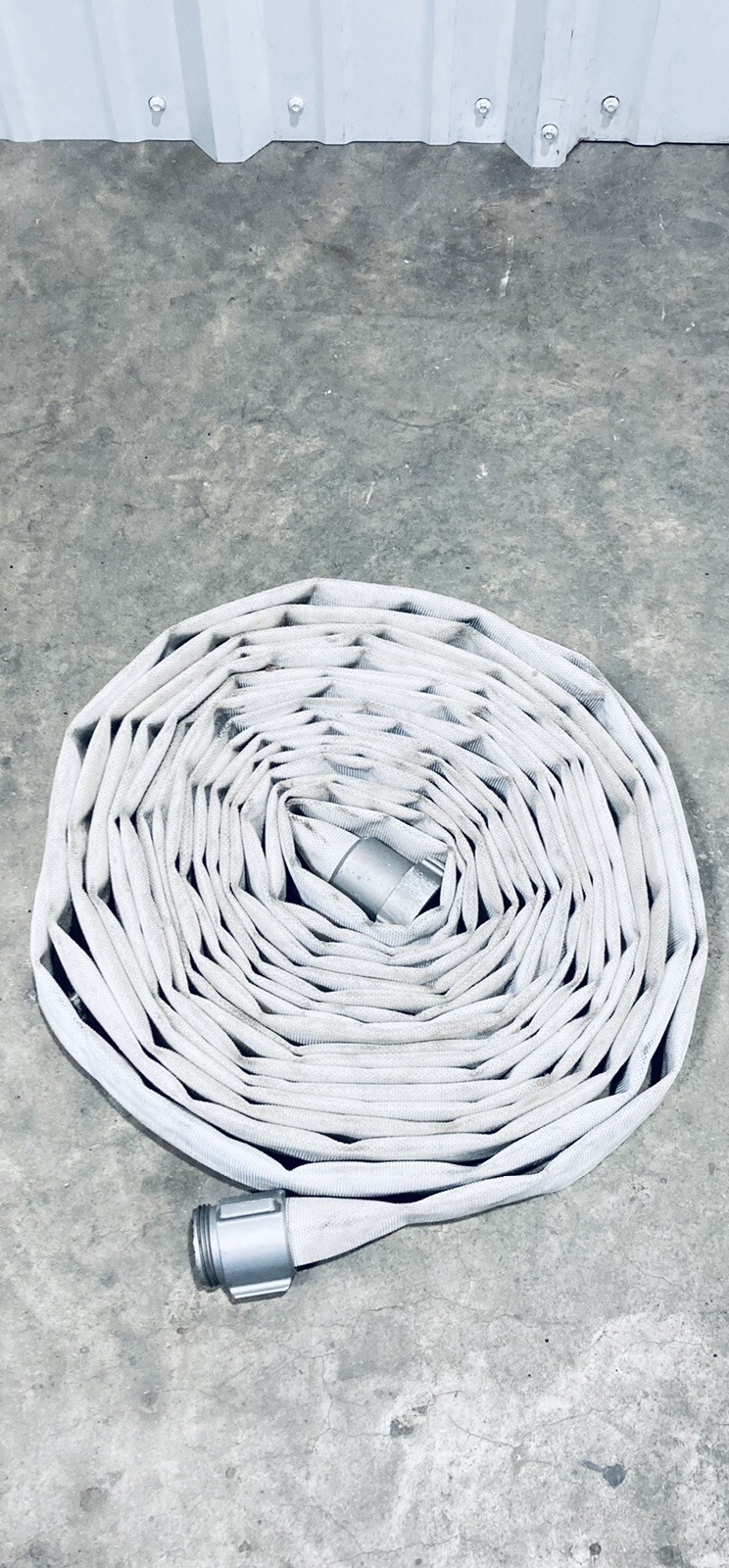 LOT OF 3 FOREST-LITE (2) 50-FT / (1) 100-FT FIRE EXTINGUISHING HOSES