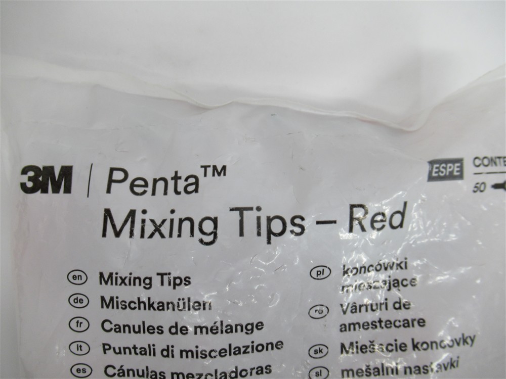 3M 77949 , Penta Mixing Tips (RED)(PK50)