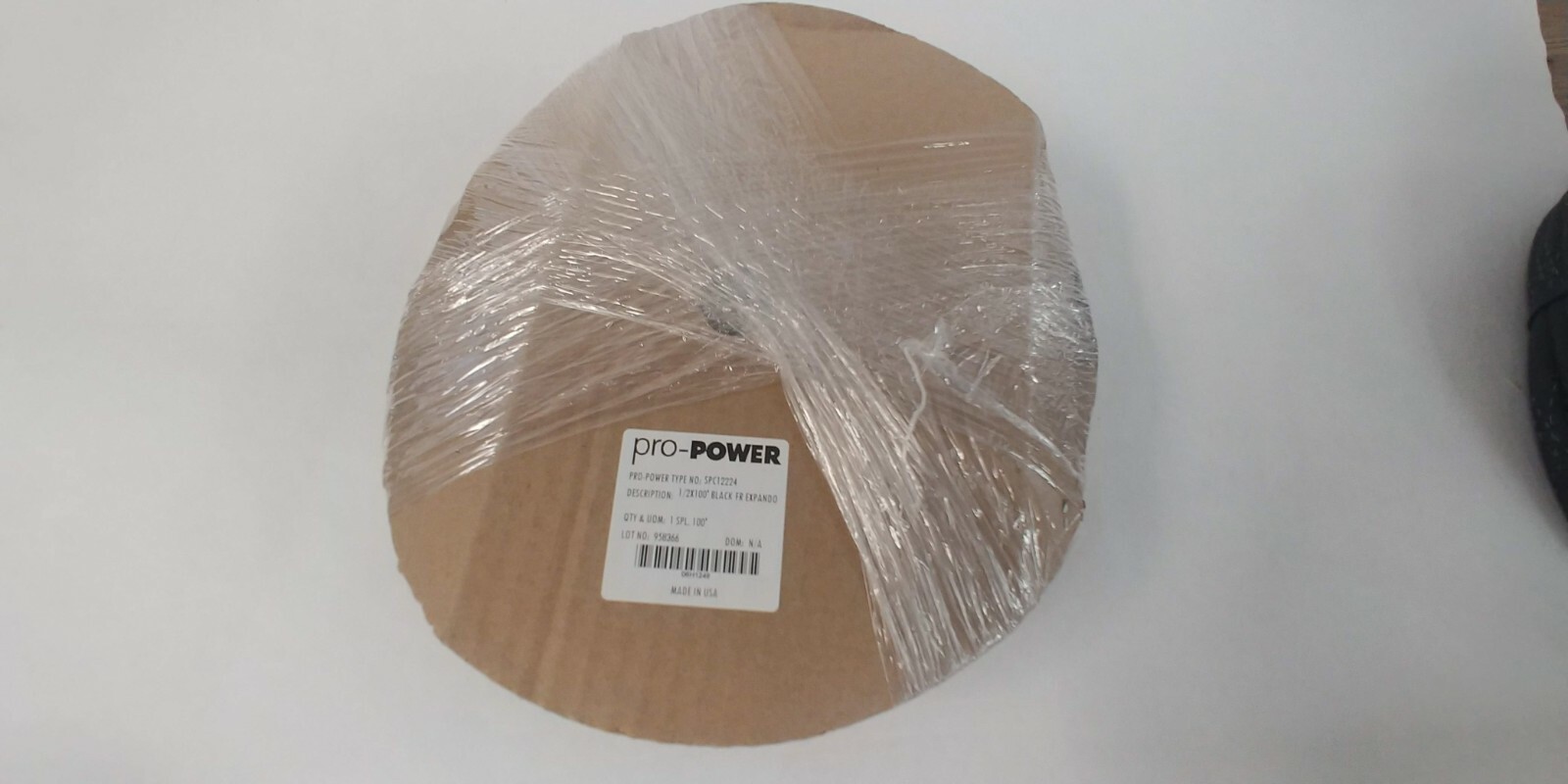 Pro Power Braided Sleeving Expandable Flame Retardant Polyester 1/2″ 19mm 100′