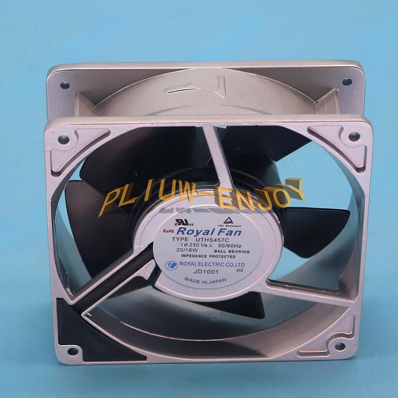 ONE ROYAL FAN UTHS457C Metal Cooling Fan AC 230V 20/18W NEW