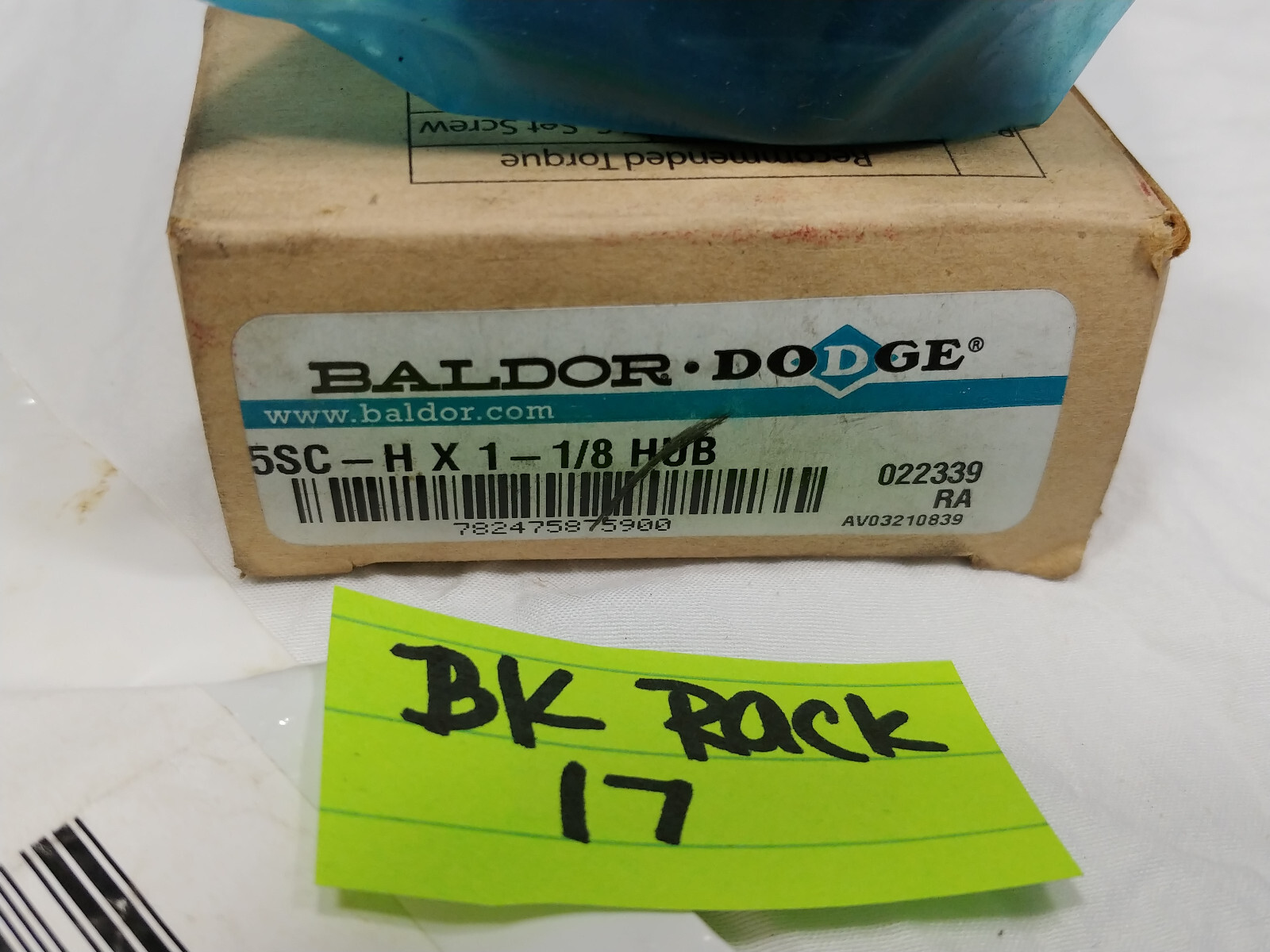 New baldor dodge 5SCH118 Spacer Coupling Sure-Flex Hub 5SC-HX1 1/8