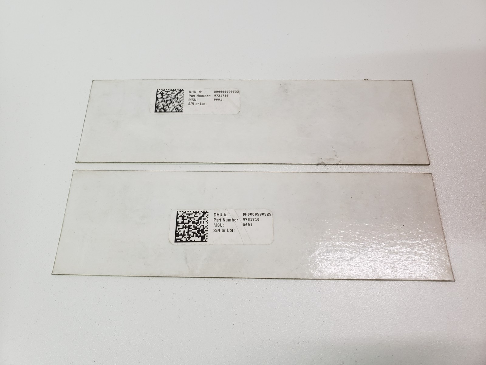 LOT of 2 – UNUSED – TKE ThyssenKrupp 9721710 NO SMOKING Sign