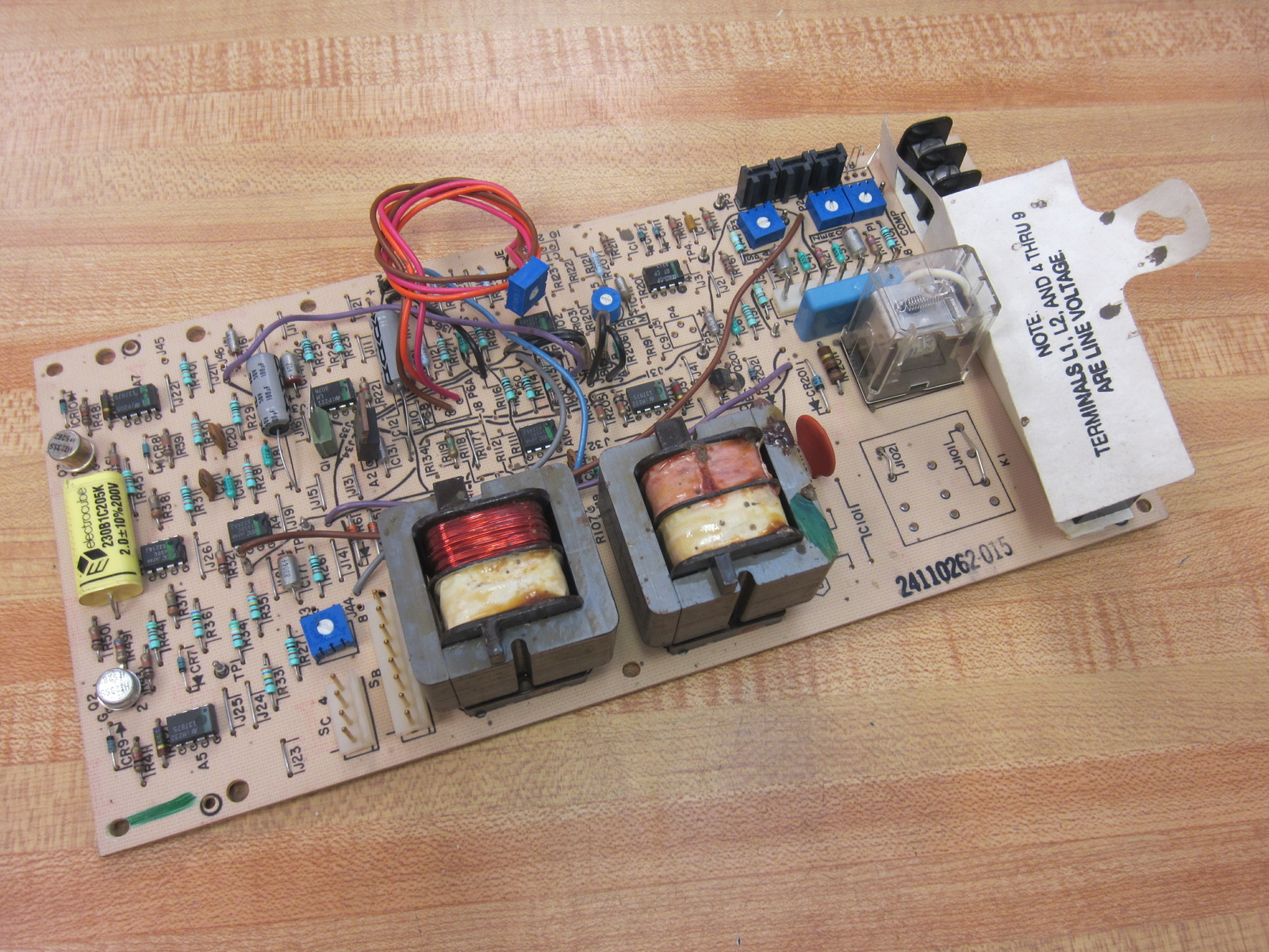 Honeywell 24001699-001 AR100 Control Board 24110262-015