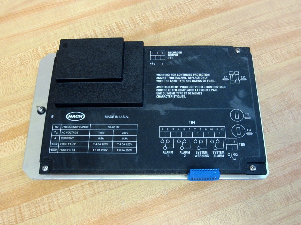 Hach 45000-12 Surface Scatter 6 Turbidimeter Top Panel Top Panel Only