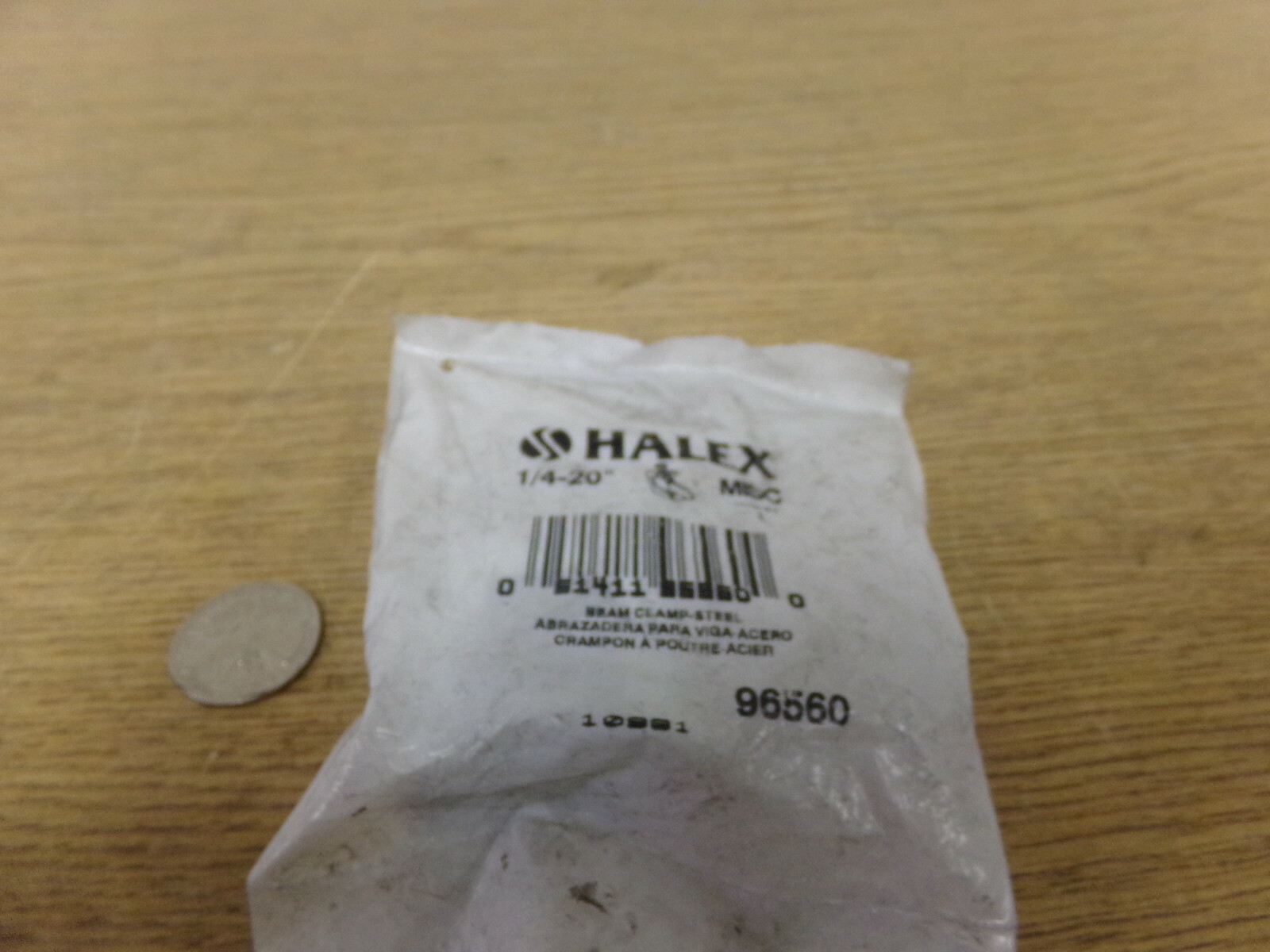 NEW Halex 96560 Steel Beam Clamp 1/4-20″ *FREE SHIPPING*